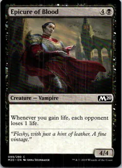 Epicure of Blood 99 C Core Set 2020 NM Magic The Gathering - Image 1