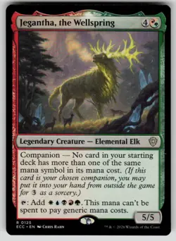 Jegantha, the Wellspring Normal R Commander: Lorwyn Eclipsed 125 NM - Image 1