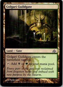 Golgari Guildgate 149 C Dragon's Maze LP MTG - Image 1