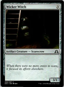 Wicker Witch Magic The Gathering Shadows Over Innistrad Mint X1 - Image 1