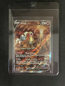 Entei v 2023 Pokemon TCG Crown Zenith Galarian Gallery GG36/GG70 🔥🔥🔥 - Image 1
