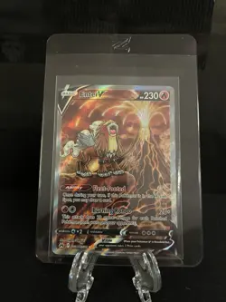 Entei v 2023 Pokemon TCG Crown Zenith Galarian Gallery GG36/GG70 🔥🔥🔥 - Image 3