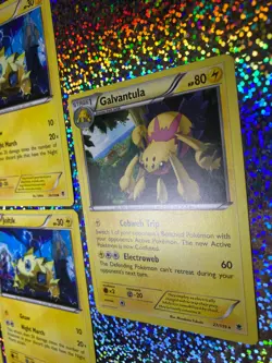 Pokemon TCG Phantom Forces Regular Non-Holo: 27/119 Galvantula; 26/119 Joltik - Image 4