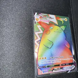 Pikachu VMAX 188/185 Rainbow Rare Vivid Voltage Pokemon Near Mint - Image 5