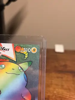Pikachu VMAX Rainbow Rare 188/185 Vivid Voltage Secret Rare - Near Mint - Image 5