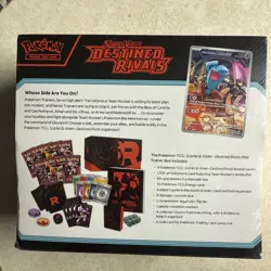 Pokemon Scarlet and Violet: Destined Rivals Elite Trainer Box ETB Sealed - Image 2