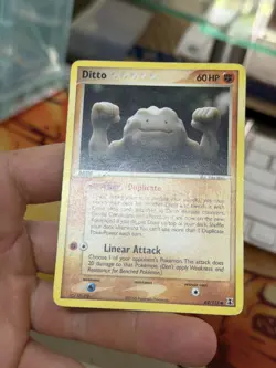 #6 Ditto (Geodude) 62/113 EX Delta Species 2005 Pokemon Card - Image 4