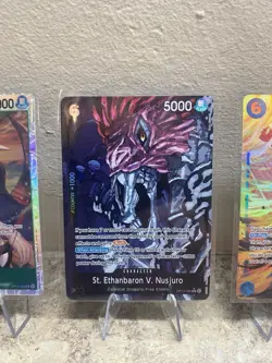 Bandai One Piece OP13 Special Alt Art Foil SR/SEC HIT 4-Card Lot - Image 3
