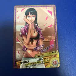 One Piece AR Carddass Nico Robin Japanese Card NO.01 15 2100 HP Authentic - Image 3