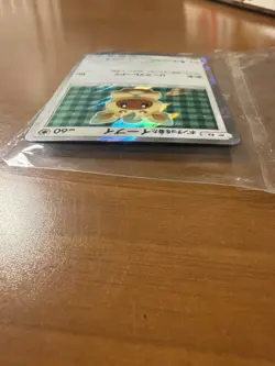 Pokemon Poncho-Wearing Eevee 142/SM-P SM Promo Holo Japanese Promo Card - Image 3