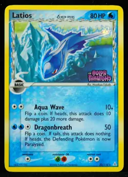 Latios #22/110 Rev Holo Holon Phantoms NM Pokemon Card - Image 1