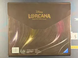 2022 D23 Expo Lorcana Card Holder Folder Pamphlet - EMPTY NO CARDS + With Pin - Image 3