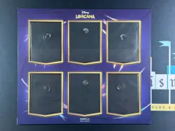 2022 D23 Expo Lorcana Card Holder Folder Pamphlet - EMPTY NO CARDS + With Pin - Image 4