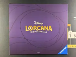 2022 D23 Expo Lorcana Card Holder Folder Pamphlet - EMPTY NO CARDS + With Pin - Image 5
