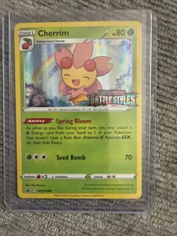 Cherrim - (Prerelease) SWSH088 Holo Pokemon Sword & Shield Black Star Promo Card - Image 1