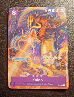 One Piece Kaido P-010 Tournament Promotion Cards NM - Image 1