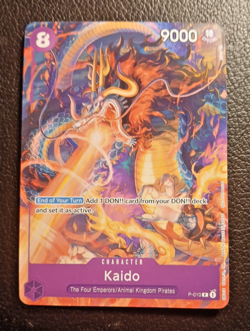 One Piece Kaido P-010 Tournament Promotion Cards NM - Image 2