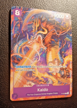 One Piece Kaido P-010 Tournament Promotion Cards NM - Image 3