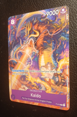 One Piece Kaido P-010 Tournament Promotion Cards NM - Image 4