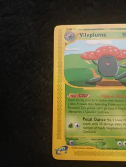 E-Reader Vileplume 069/165 Expedition Pokemon TCG Card - Image 3
