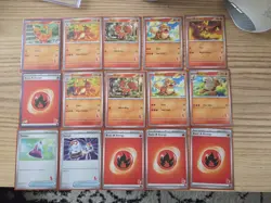 Charmander Charmeleon Pokemon TCG My First Battle Card Lot EN 2023 - Image 1