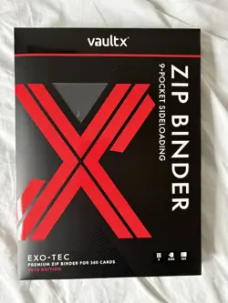 Vault X SV10 Destined Rivals 9 Pocket Unlimited Binder Pokemon *IN HAND* - Image 3