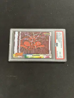 1999 POKEMON TOPPS MOVIE EDITION #2 AWAKENINGS Foil PSA 8 NM - MINT MEWTWO - Image 2