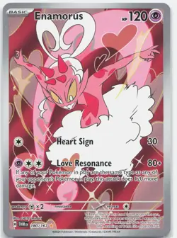 Enamorus 180/167 Illustration Rare Twilight Masquerade Pokemon Holo Near Mint - Image 1