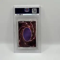 1998 YU-GI-OH! JPN BANDAI-1ST GENERATION #14 DARK MAGICIAN PSA 6 - Image 2