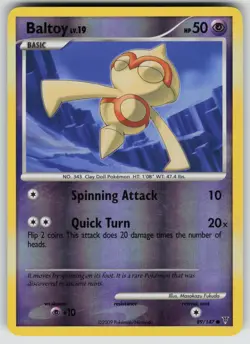 Baltoy 89/147 Common Supreme Victors Pokemon Reverse Holo Lightly Played - Image 1