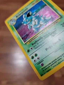 MP Pokemon Nidoqueen Error Missing Symbol Jungle Set Holo 7/64 Misprint - Image 2