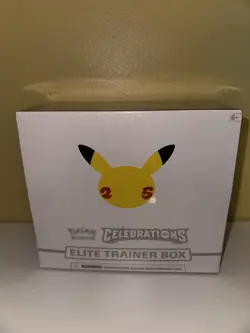 Pokemon TCG: 25th Anniversary Celebrations Elite Trainer Box (2021) 820650809439 - Image 1