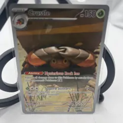 Crustle IR Holo 186/182 Pokemon SV: Destined Rivals - Image 1
