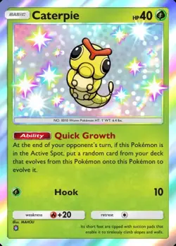 Caterpie Shiny Everyday Wonders Pokemon TCG Pocket 1 Star ⭐ (English) - Image 1