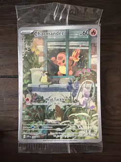 SEALED Charmander 044 SVP EN Pokemon Obsidian Flames ETB Promo Scarlet & Violet - Image 1