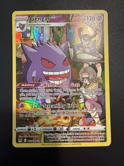 Gengar TG06/TG30 Trainer Gallery Lost Origin Pokemon TCG Holo NM Clean! - Image 2