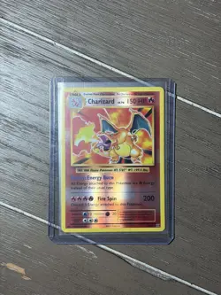 2016 Pokemon XY Evolutions 11/108 Charizard Reverse Holo, Near Mint Condition - Image 3