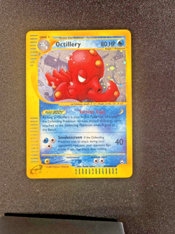2023 Pokemon TCG Octillery H20/H32 Aquapolis Holo Rare Holo Pokemon NM - Image 1
