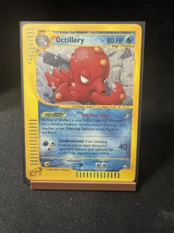 2023 Pokemon TCG Octillery H20/H32 Aquapolis Holo Rare Holo Pokemon NM - Image 2