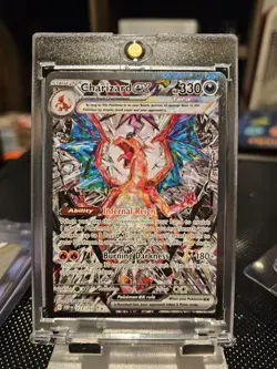 Obsidian Flames SV03 Charizard EX 223/197 MP Special Illustration Rare Pokemon - Image 2