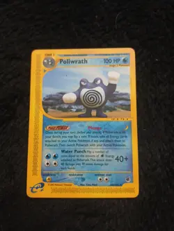 Pokemon Poliwrath Non Holo Expedition Base Set e-Reader 60/165 - Image 1