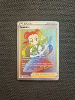 Pokemon TCG Roxanne 206/189! NM Condition! See Description! - Image 1