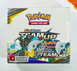 Pokemon Team Up Booster Box Sealed Sun & Moon 2019 English - Image 1