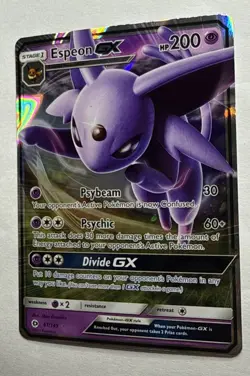Espeon GX 61/149 Ultra Rare SM: Base Set NM/M Pokemon TCG - Image 3