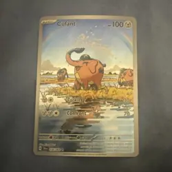 Pokemon Cufant 076/064 Sv: Shrouded Fable Full Art Holo Rare English - Image 1