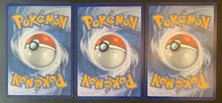 Pokemon First Partner JUMBO 3x Johto Starters Chikorita Cyndaquil Totodile x3 NM - Image 2
