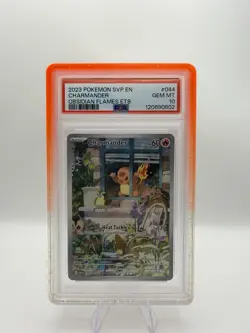 Pokemon TCG 2023 Charmander SVP ETB Promo 044 English PSA 10 (CHECK DESCRIPTION) - Image 1
