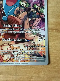 Team Rocket’s Wobbuffet #203 Pokemon Center Exclusive Scarlet & Violet Promo NM - Image 4