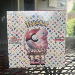 2023 Pokemon TCG: SEALED JAPANESE Scarlet & Violet - 151 Booster Box - 20 Packs 4521329346038 - Image 1