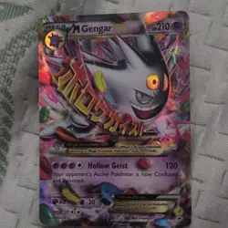 The Pokemon Company M Gengar EX XY166 XY Full Art Holo Promo English 2014 - Image 1